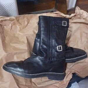 Sigerson Morrison Black Combat Boots